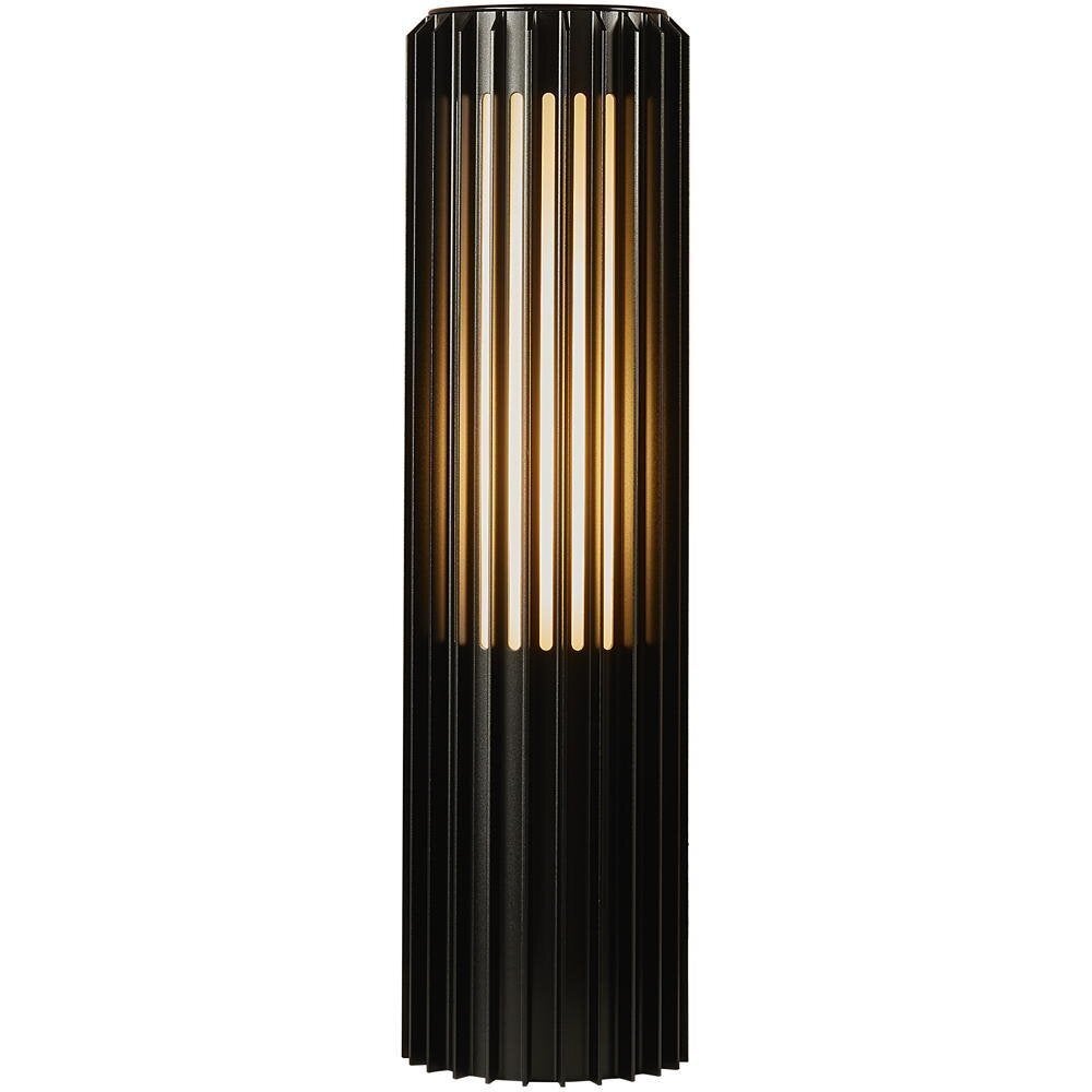 Aludra 45 bolderarmatuur in zwart E27 IP44