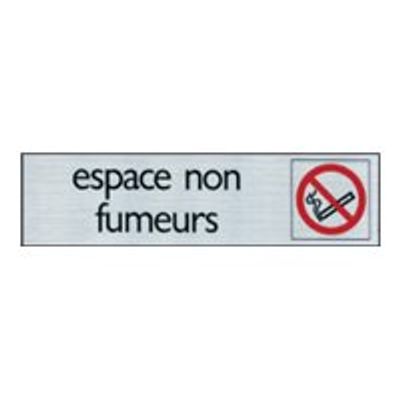 Pickup - Plaque de signalisation - 165 x 44 mm - espace non fumeur