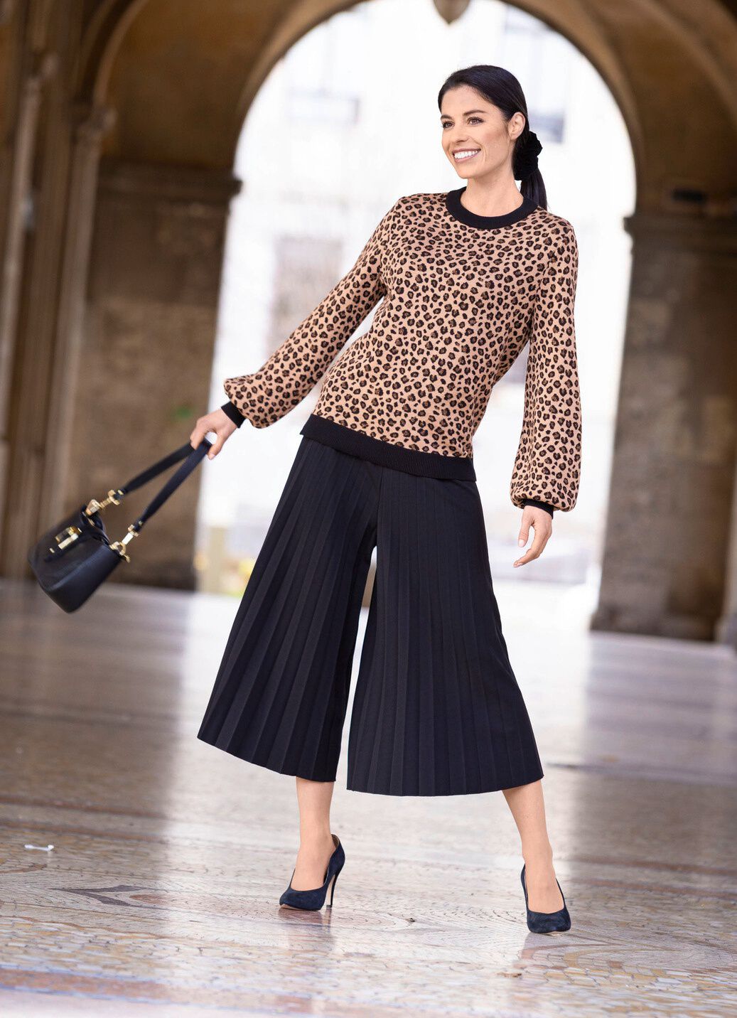 Pullover mit Glitzereffekt