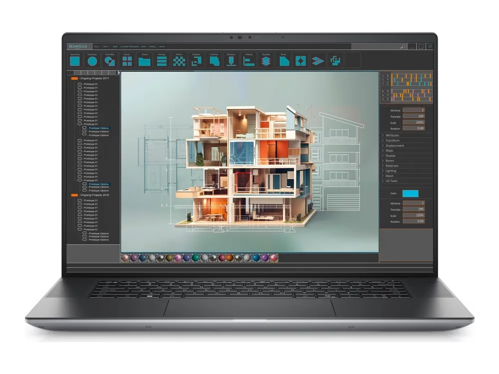 Dell Precision 5690 - Intel Core Ultra 7 - 165H / op til 5 GHz - Win 11 Pro - RTX 1000 Ada - 32 GB RAM - 1 TB SSD NVMe, Class 40 - 16