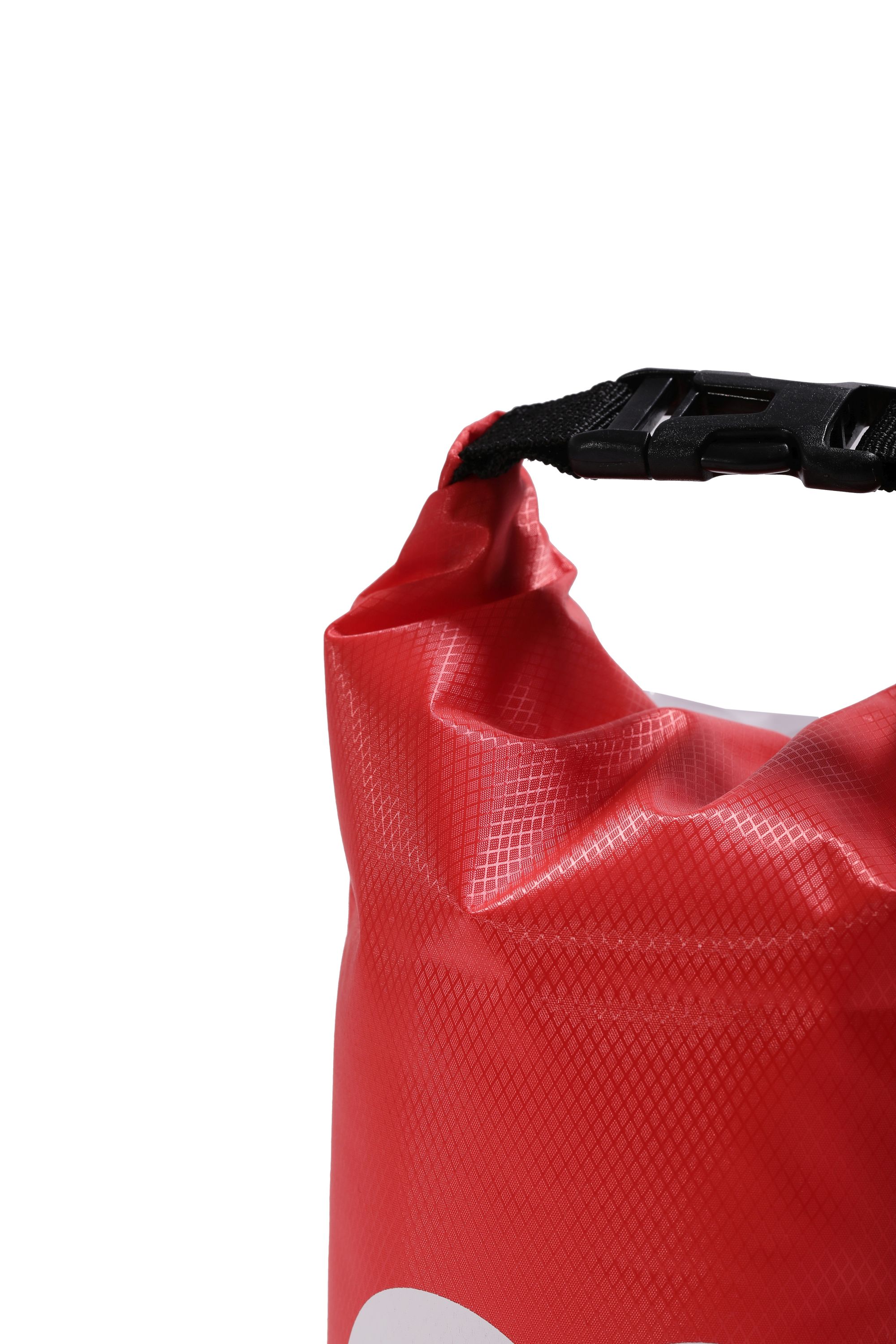 Dry Bag Tasche mit Handyfach rot 2L