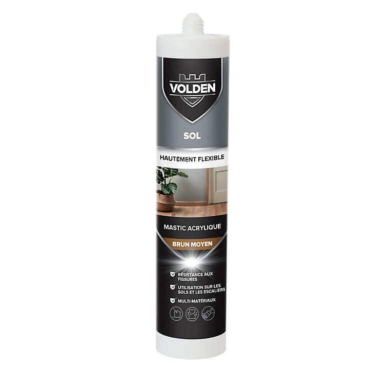 Mastic acrylique sol Volden hêtre 280ml