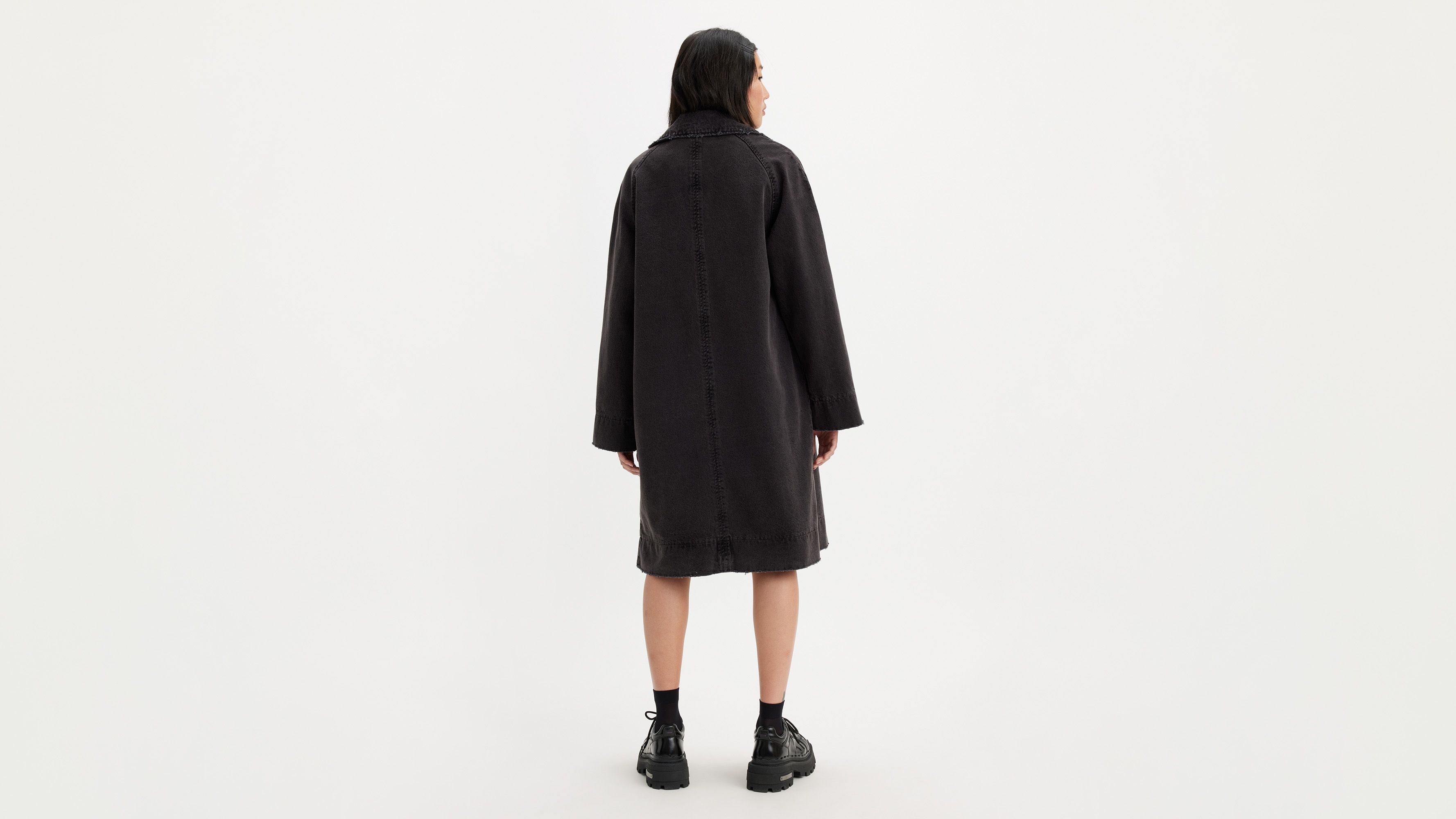 Manteau long Levi's® x Barbie Ferreira - Influence Time - Noir