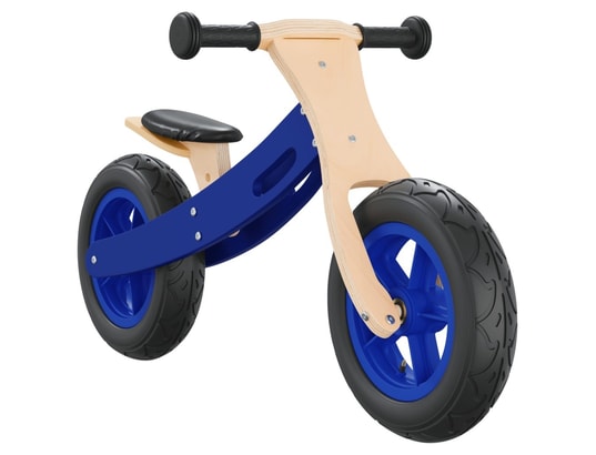 VIDAXL - Draisienne Vélo d'équilibre pour enfants avec pneus pneumatiques bleu