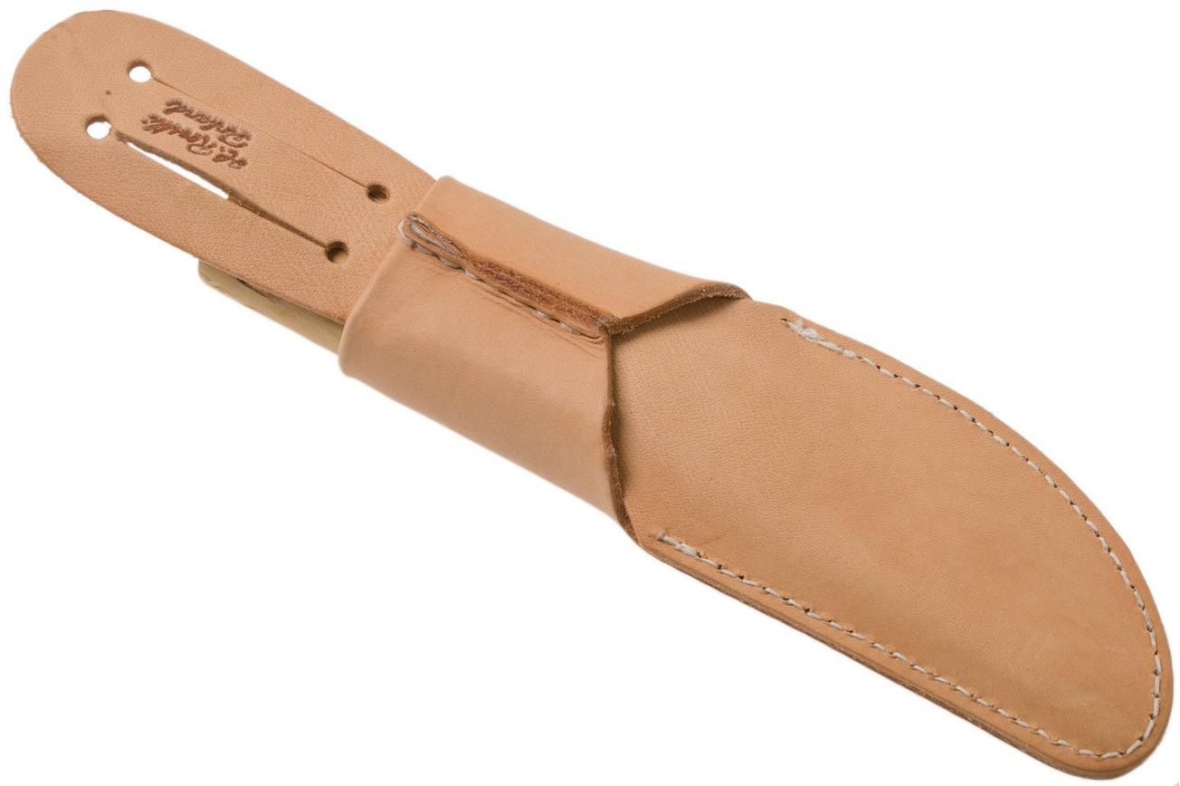 Roselli Grandfather Knife R120 leather sheath, outdoormes