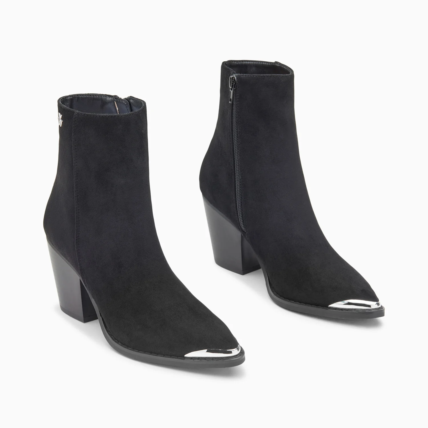 Bottines-Bottines santiags Jenn noires à talon