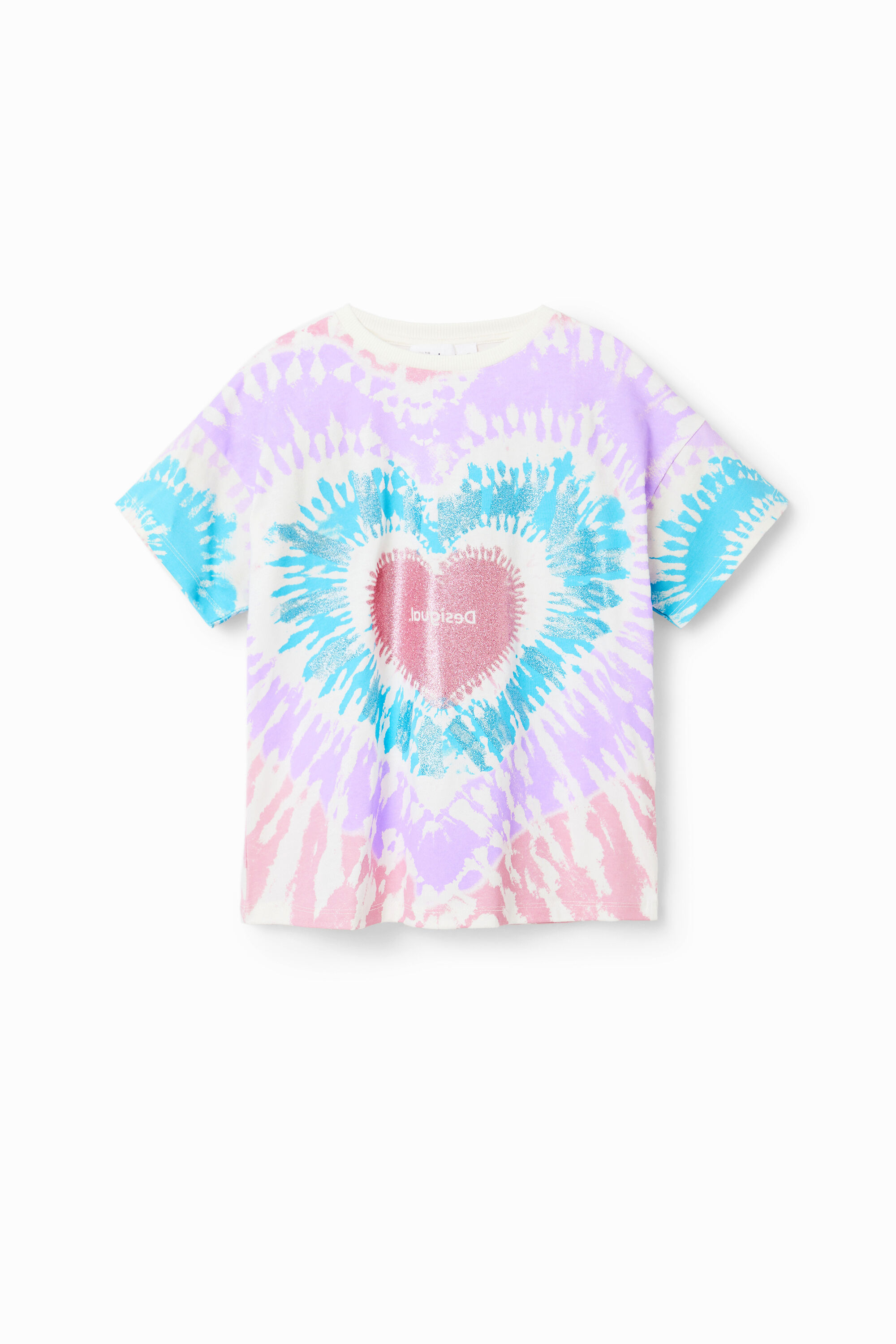 T-shirt manches courtes tie and dye