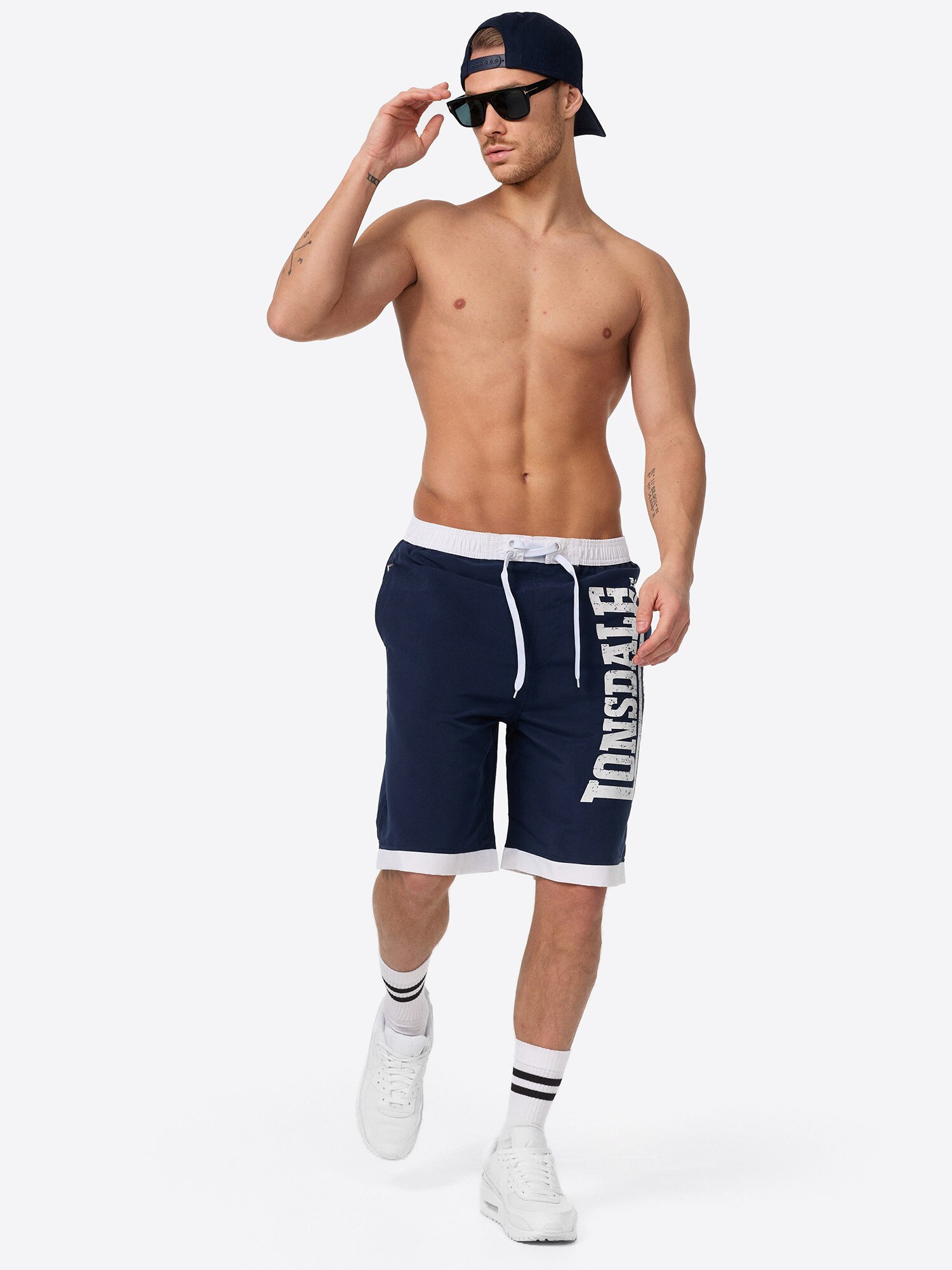 Lonsdale Herren Beachshorts normale Passform CLENNELL
