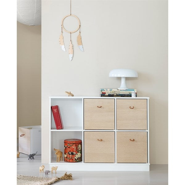 Køb Oliver Furniture Wood Reol 3x2 m. Sokkel