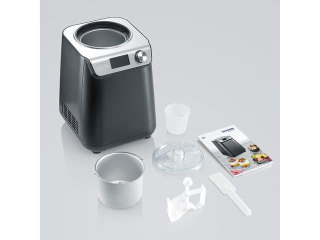 Severin Ismaskine m. kompressor 135w 1,2 liter Mat sort