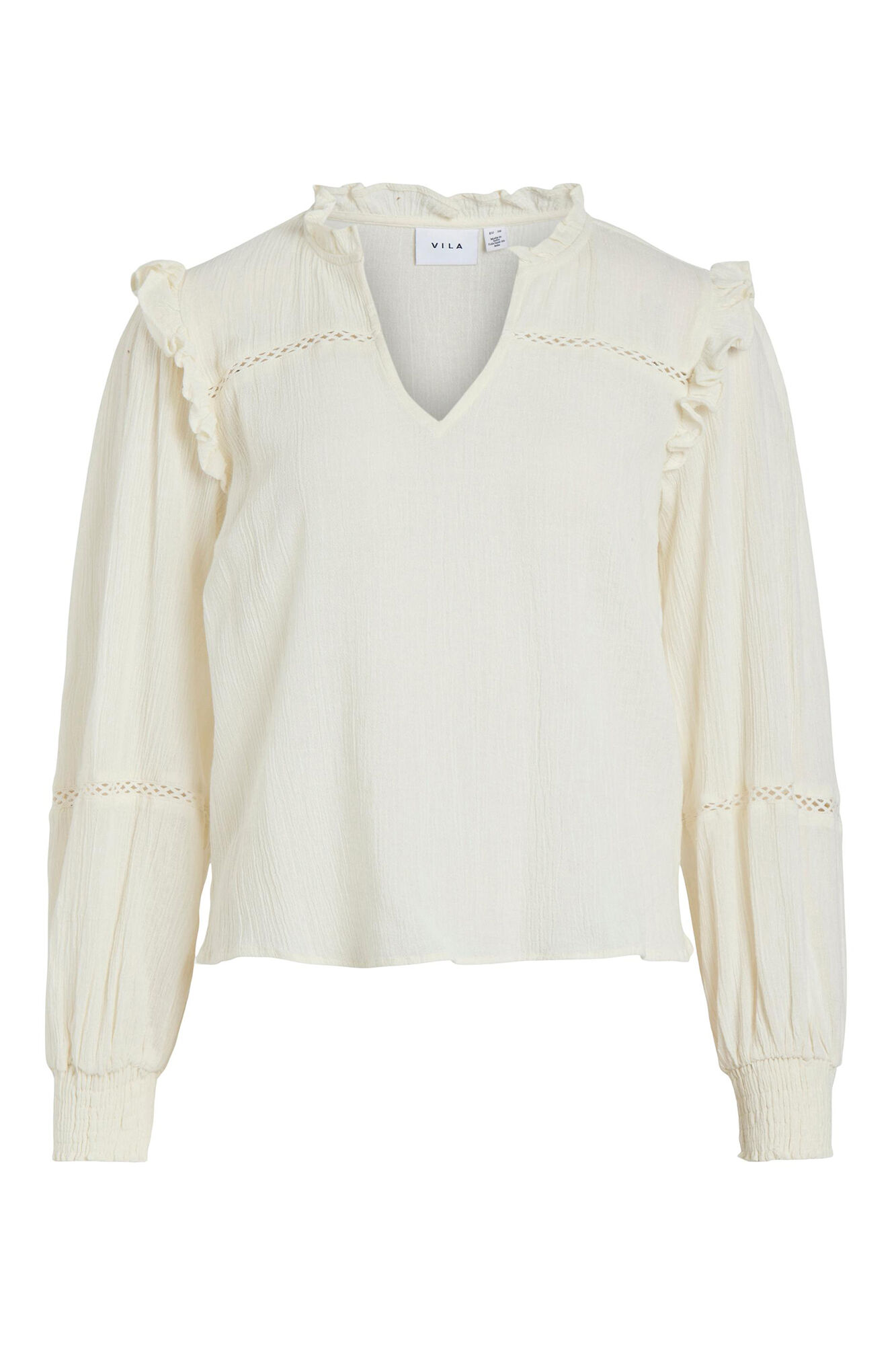 Blusa de manga comprida Bamula - Cinza