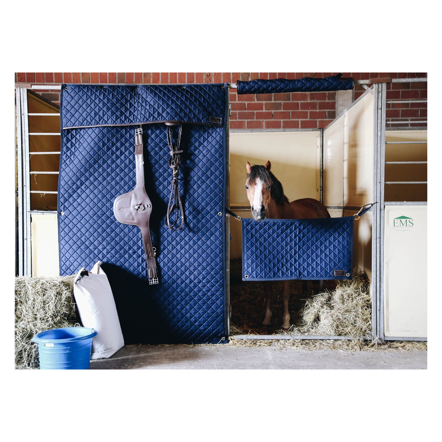 KENTUCKY Boxenwandvorhang  - navy