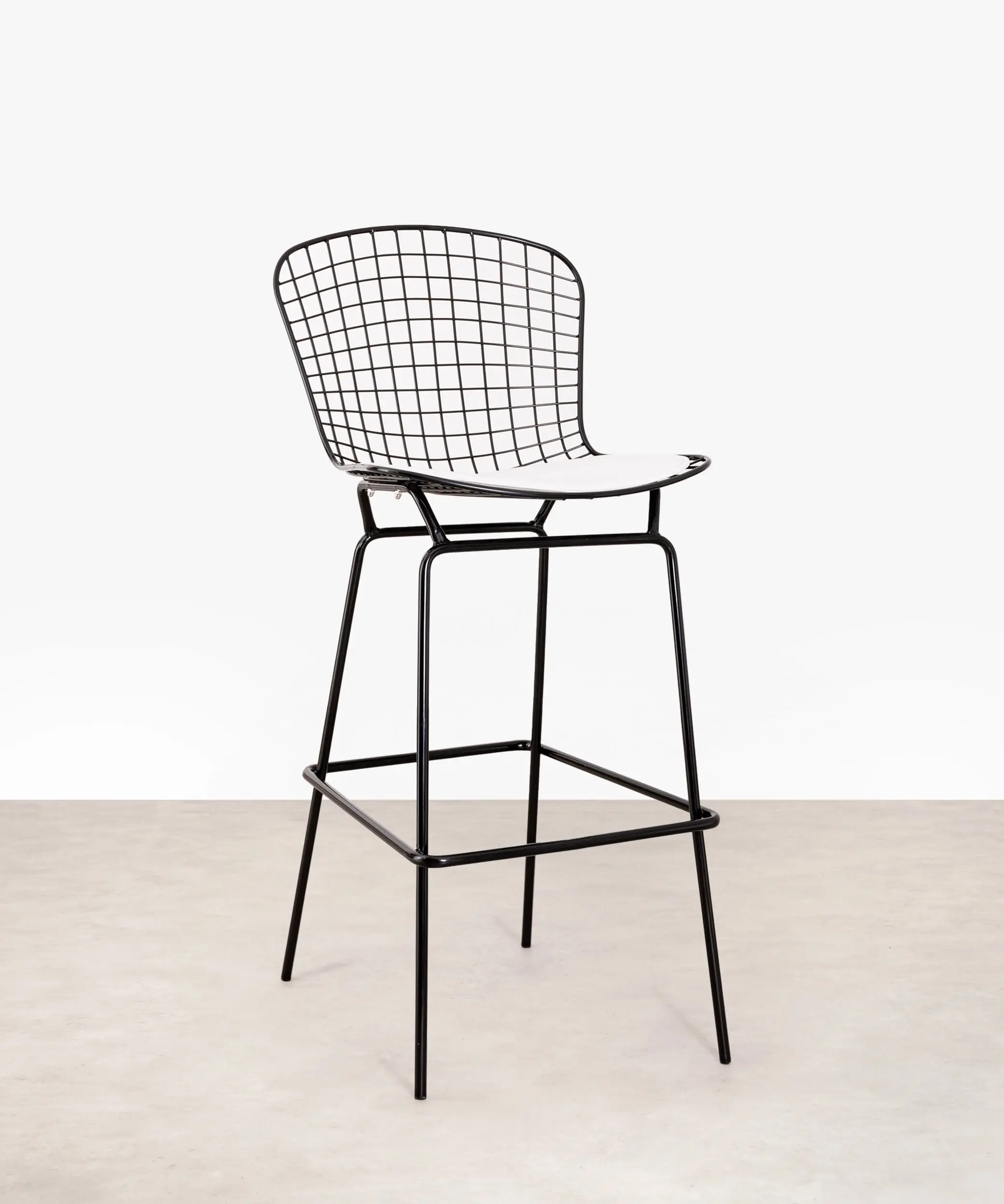 Taburete de Acero Troia - Black Edition
