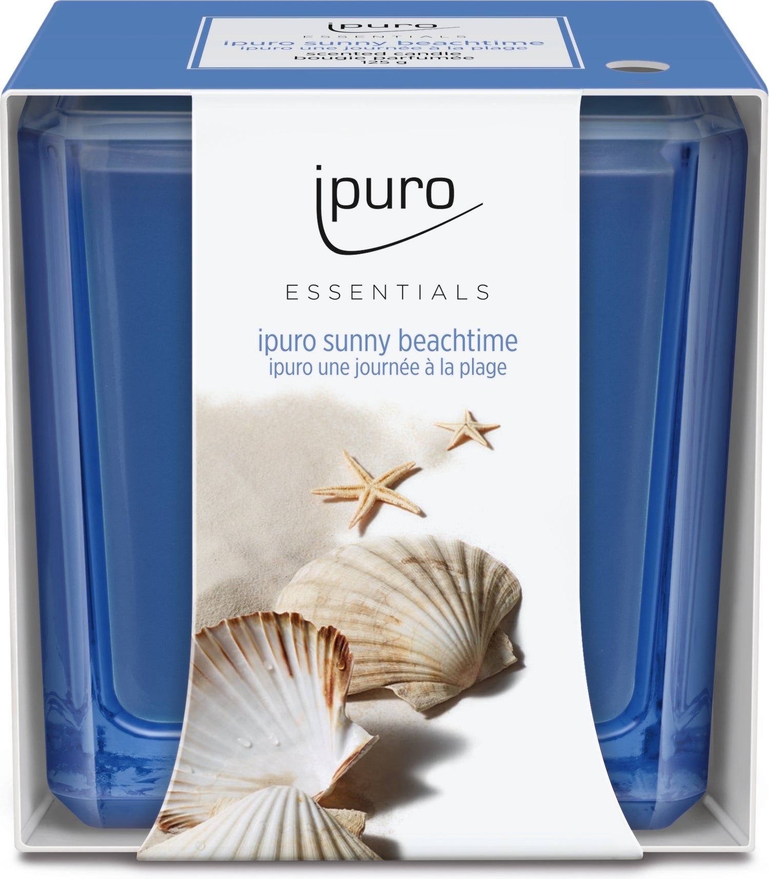 Ipuro geurkaars Essentials Sunny Beachtime 26 uur D 7,1 H 7 cm