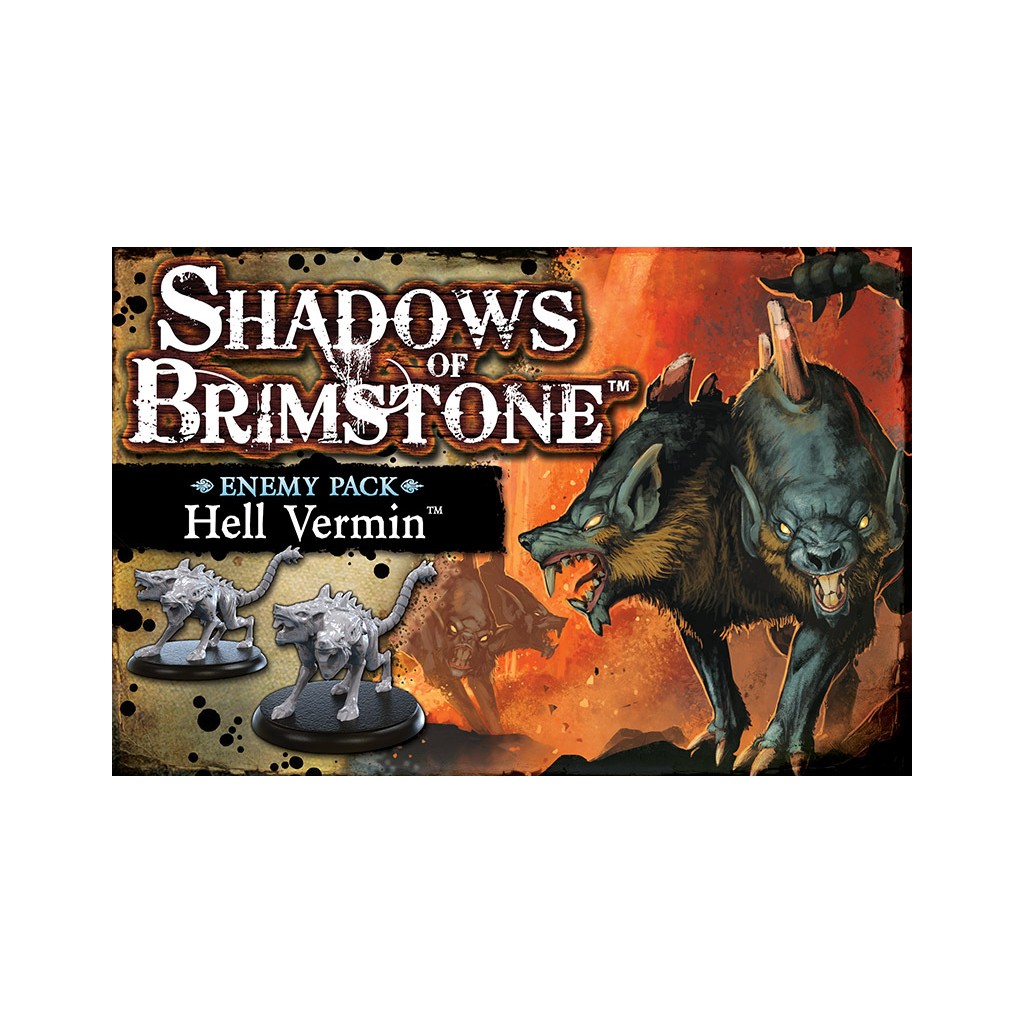 Shadows of Brimstone - Hell Vermin Enemy Pack Expansion