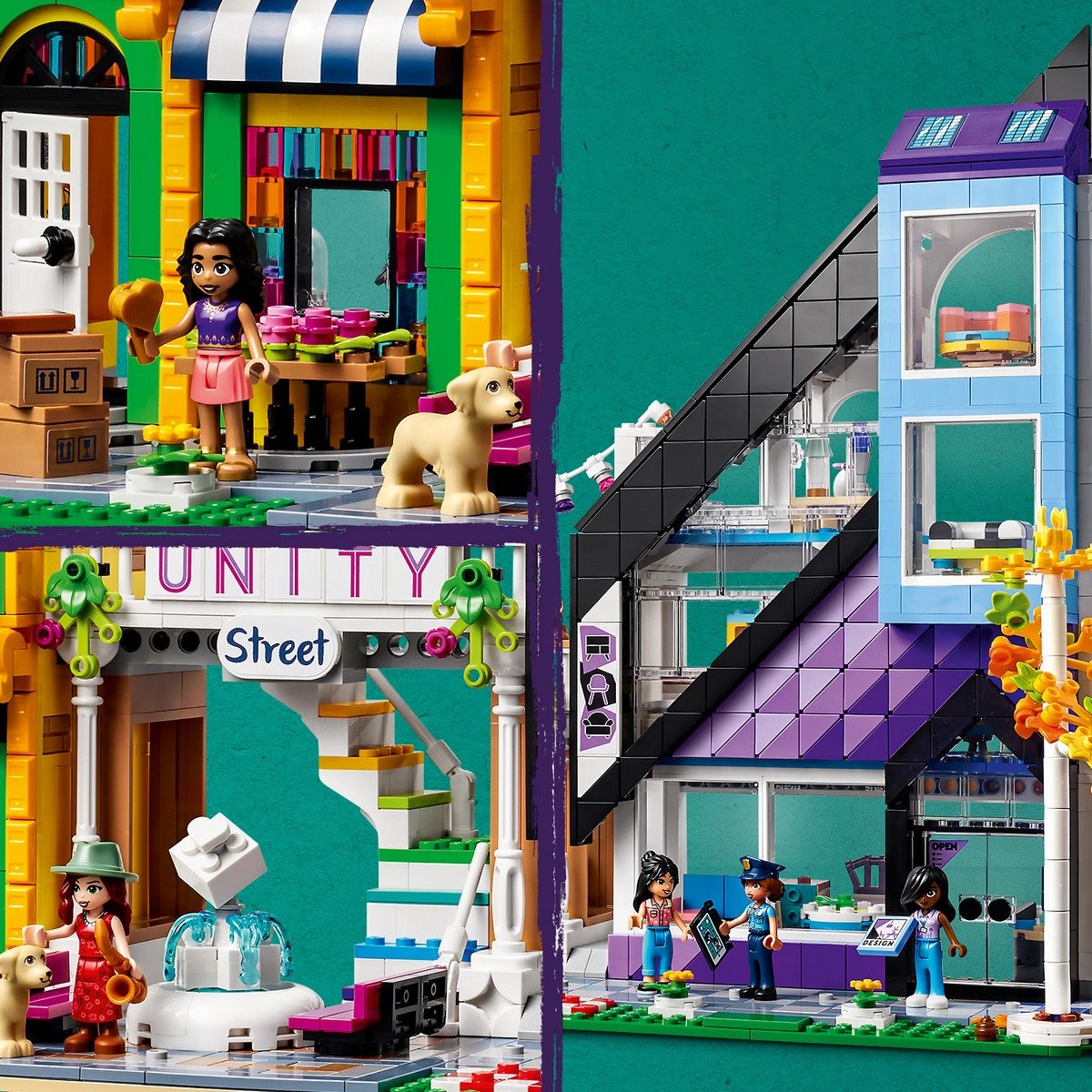 Les boutiques de fleurs et de décoration Lego Friends 41732
