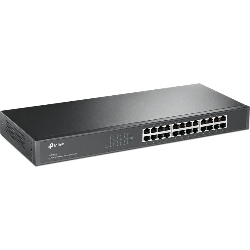 TP-Link TL-SF1024 Non-géré Fast Ethernet (10/100) 1U Gris