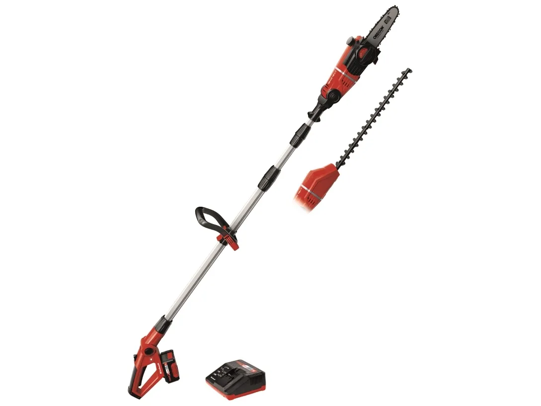 Einhell Einhell GE-HC 18 Li T akku multiklippersæt 2i1 18V/3,0Ah batteri og lader