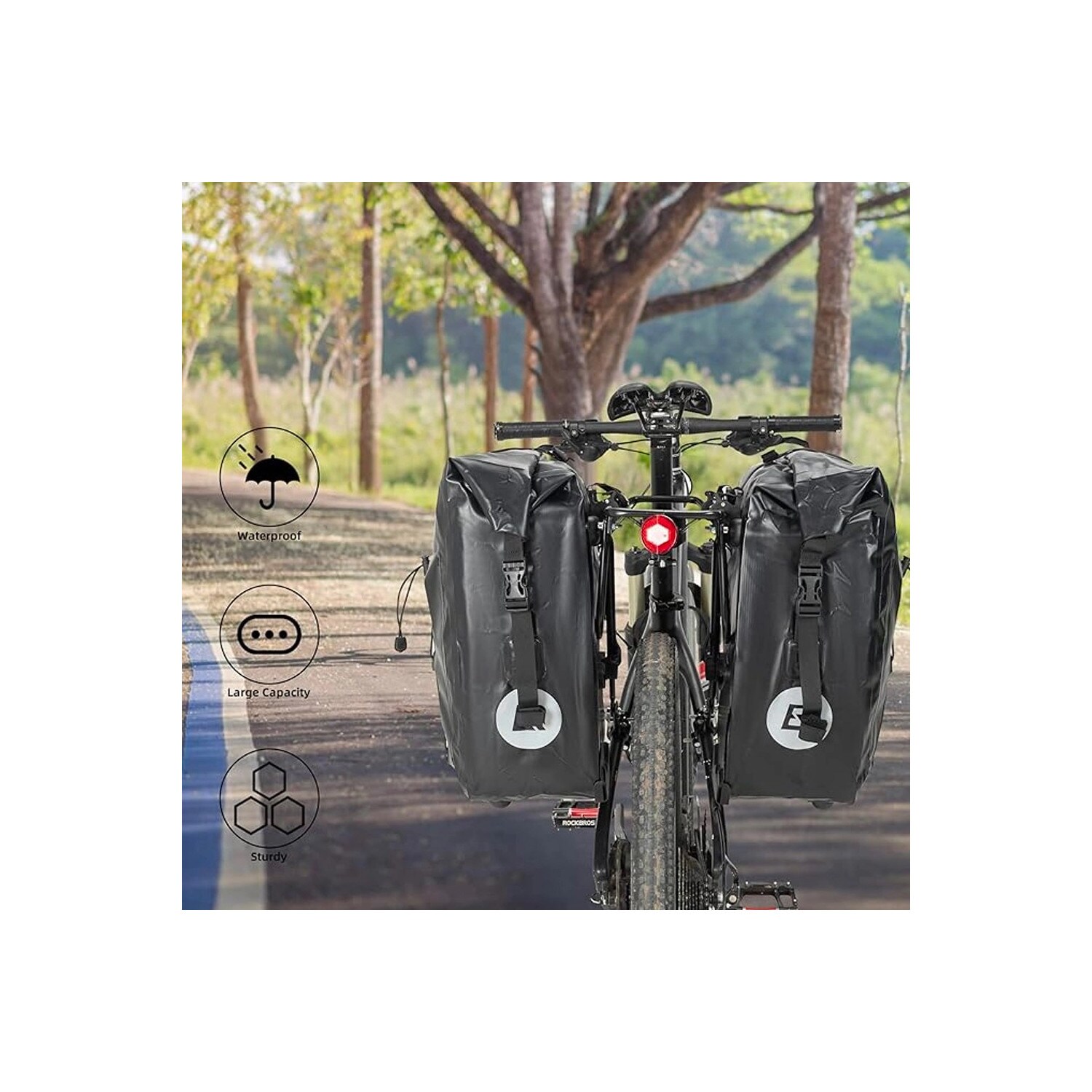 Tasche Fahrradtasche - 30140022001 wasserdichte Fahrradträgertasche