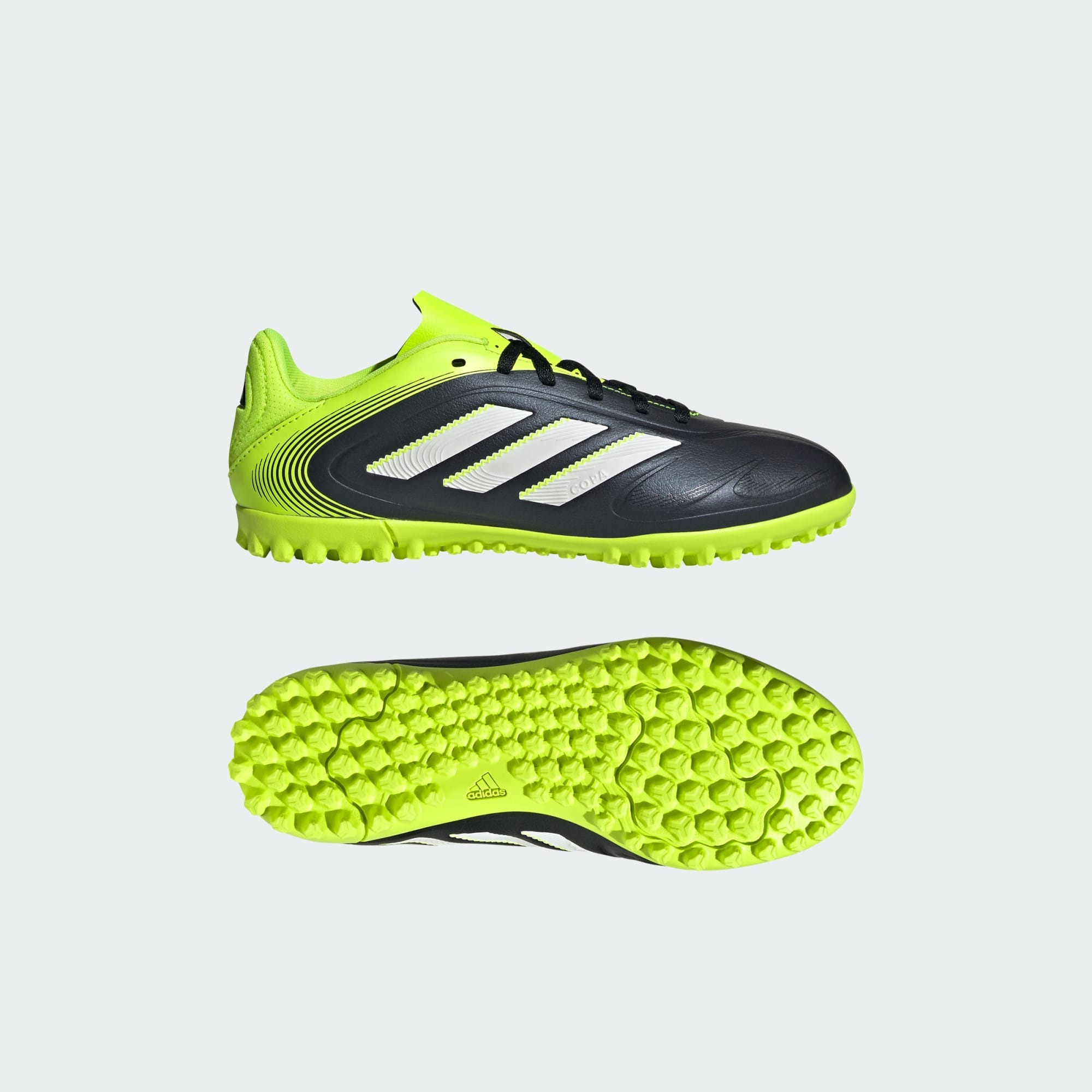 Copa Pure III Club TF Junior Core Black/Cloud White/Lucid Lemon