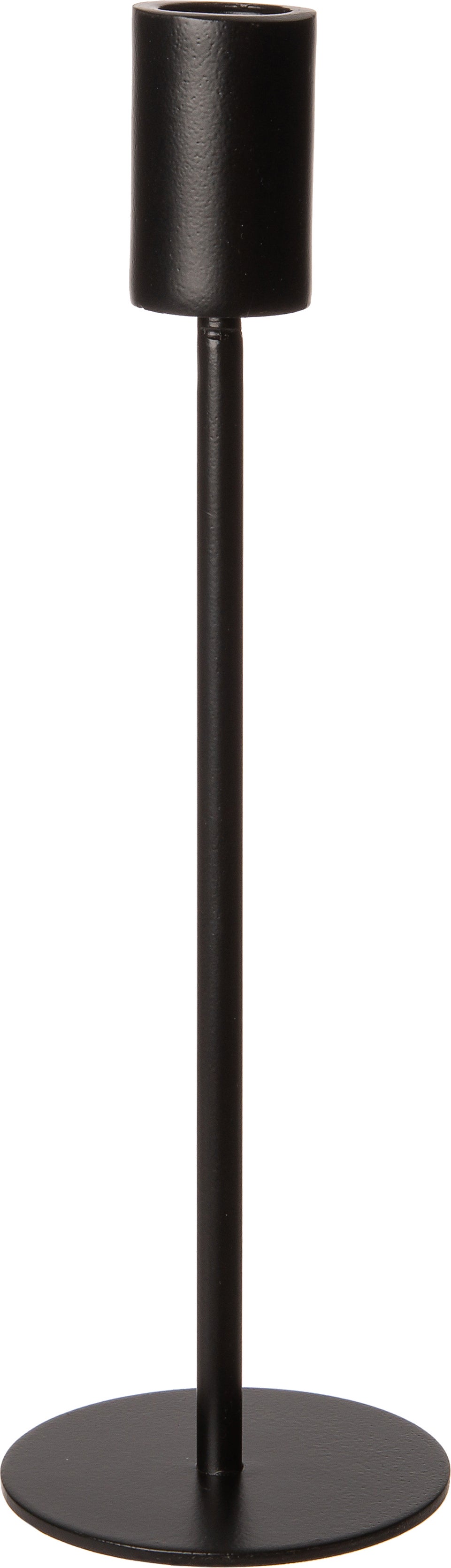 Intratuin kandelaar Joki zwart D 8 H 27 cm