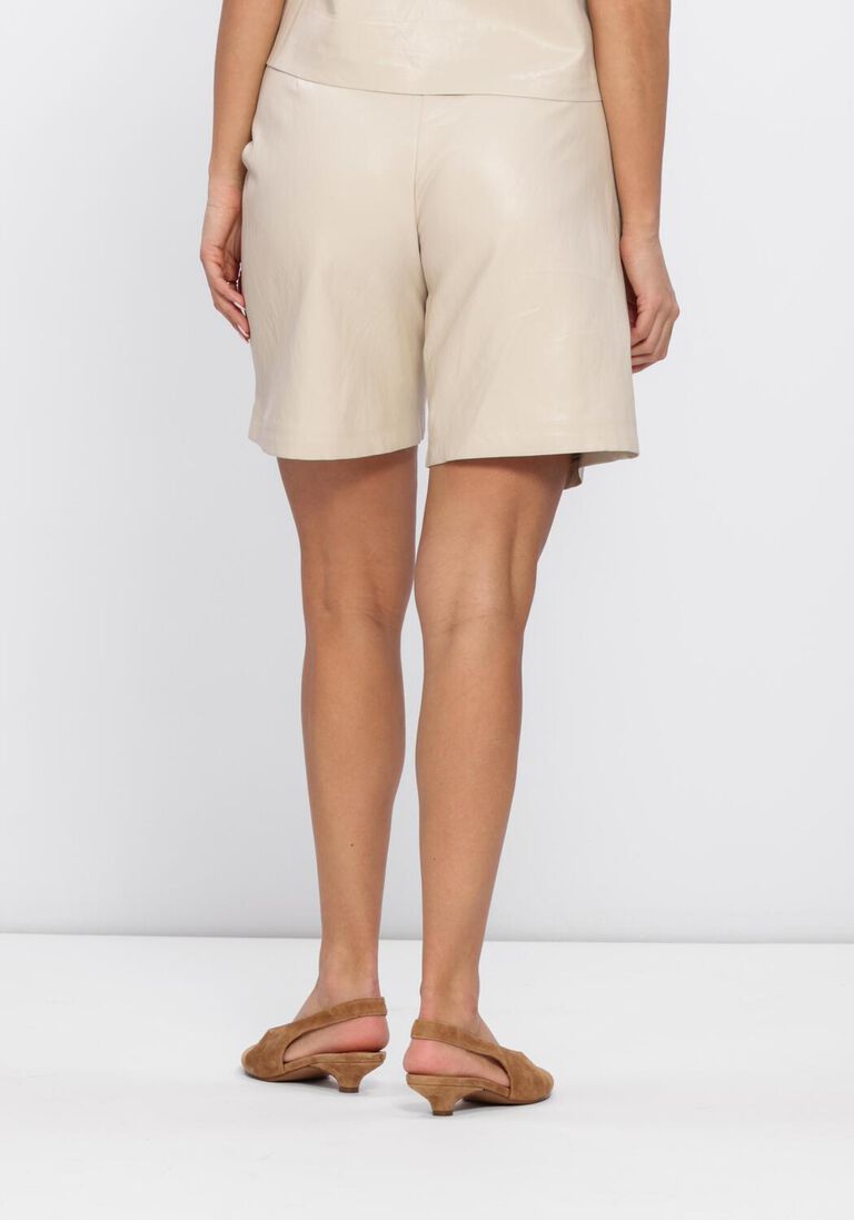beige co'couture shorts gittcc pleat short