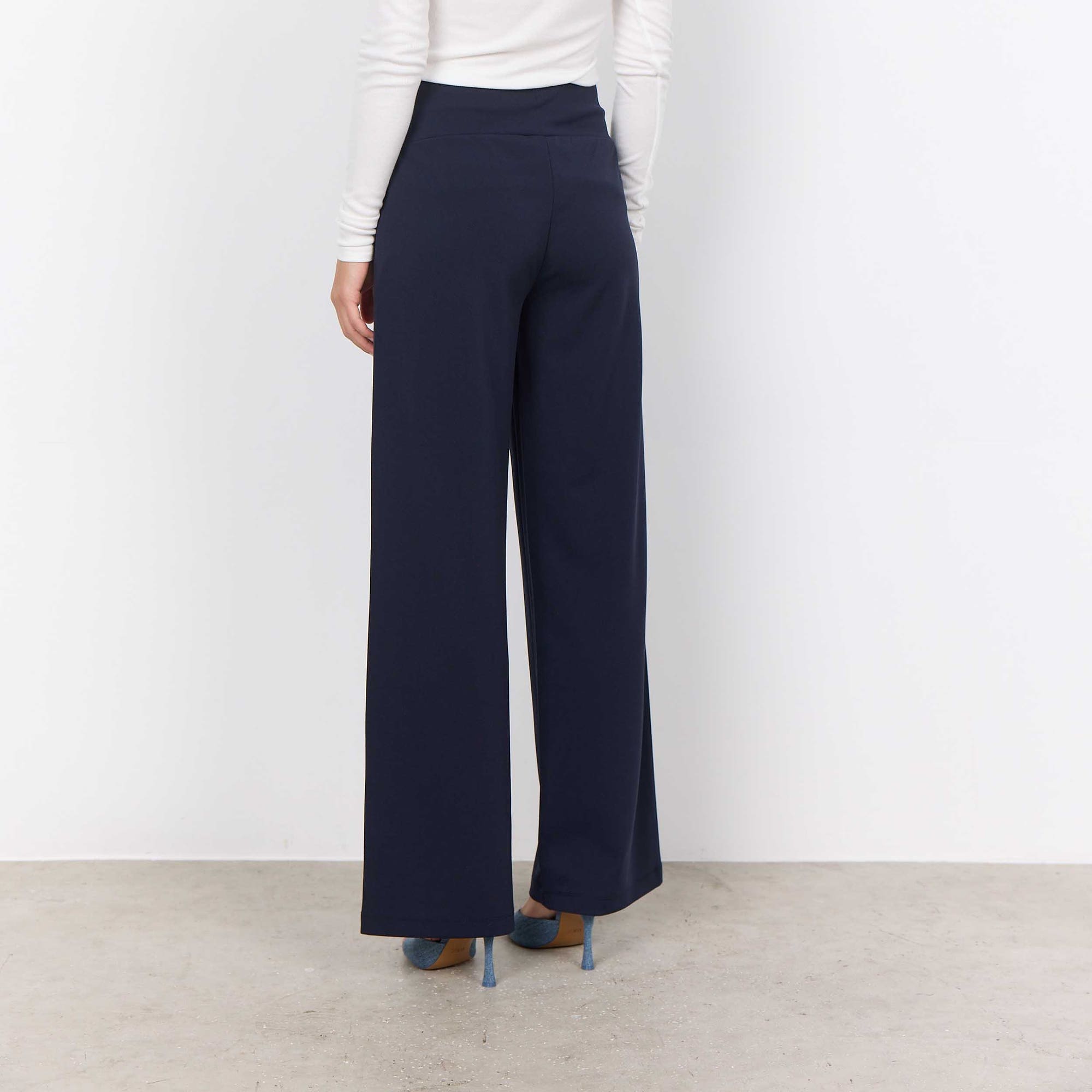 Pantalon Femme bleu marine