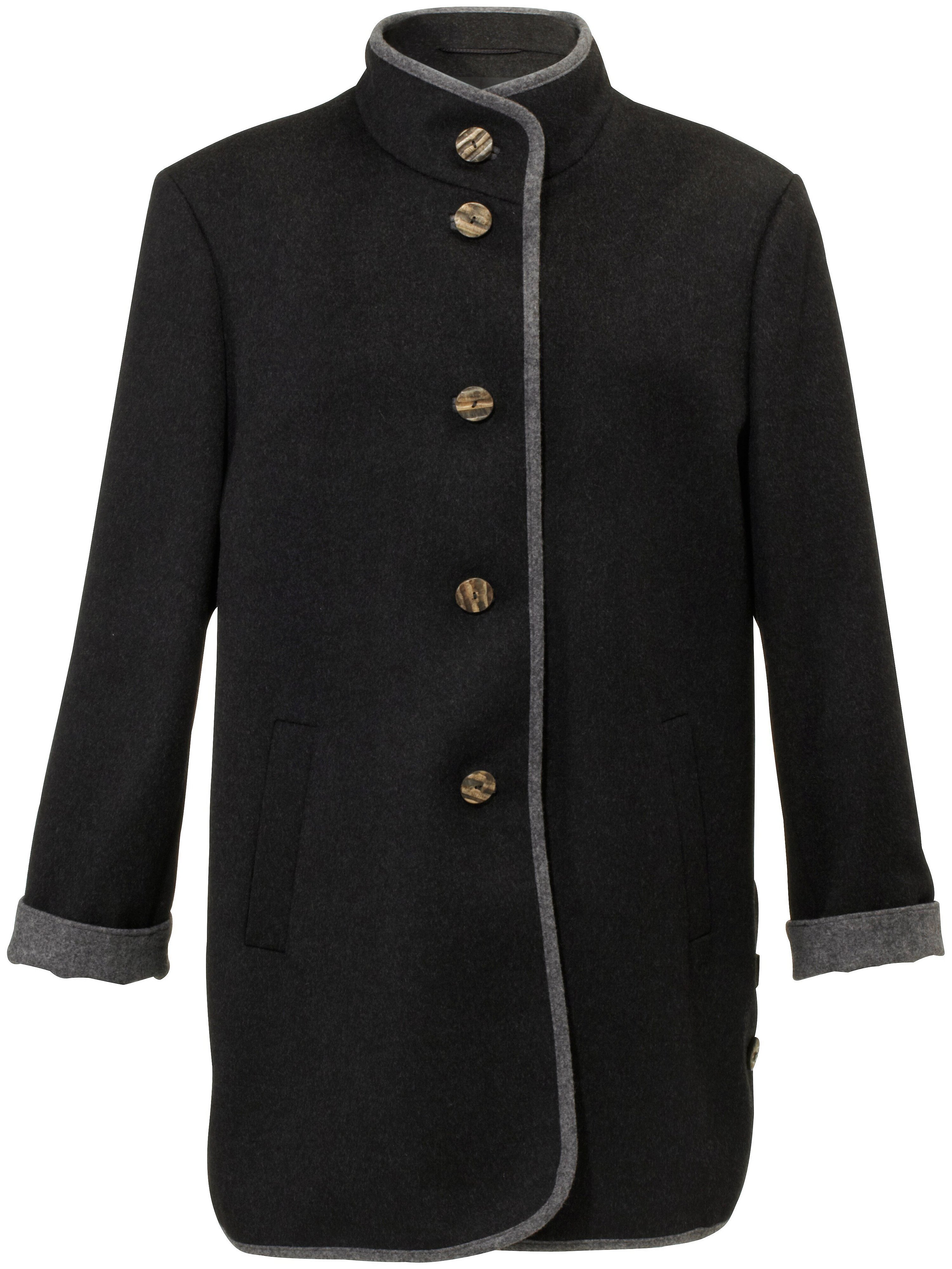 Loden-Longjacke