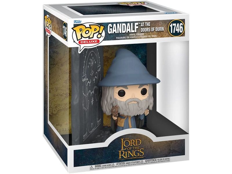 Funko Figur Deluxe Gandalf at the Doors of Durin (1746) Sammelfigur aus dem Herr der Ringe-Universum