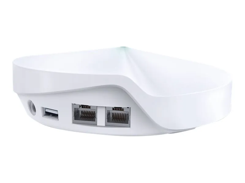 TP-Link Deco M9 Plus - Wi-Fi-system (3 routere) - op til 6750 sq.ft - mesh - GigE - 802.11a/b/g/n/ac, Bluetooth 4.2, ZigBee Home Automation 1.2 - Tri-Band