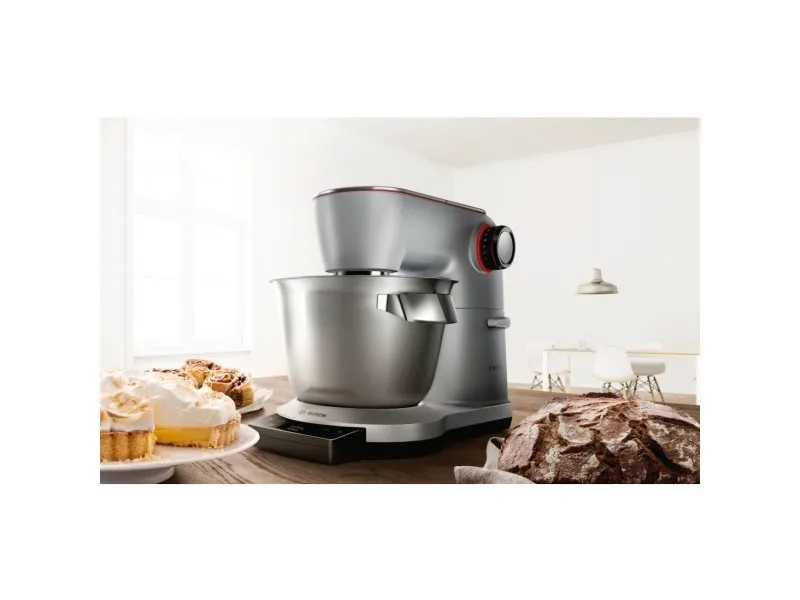 Bosch OptiMUM MUM9AX5S00 - Køkkenmaskine - 1500 W - sølv/sort