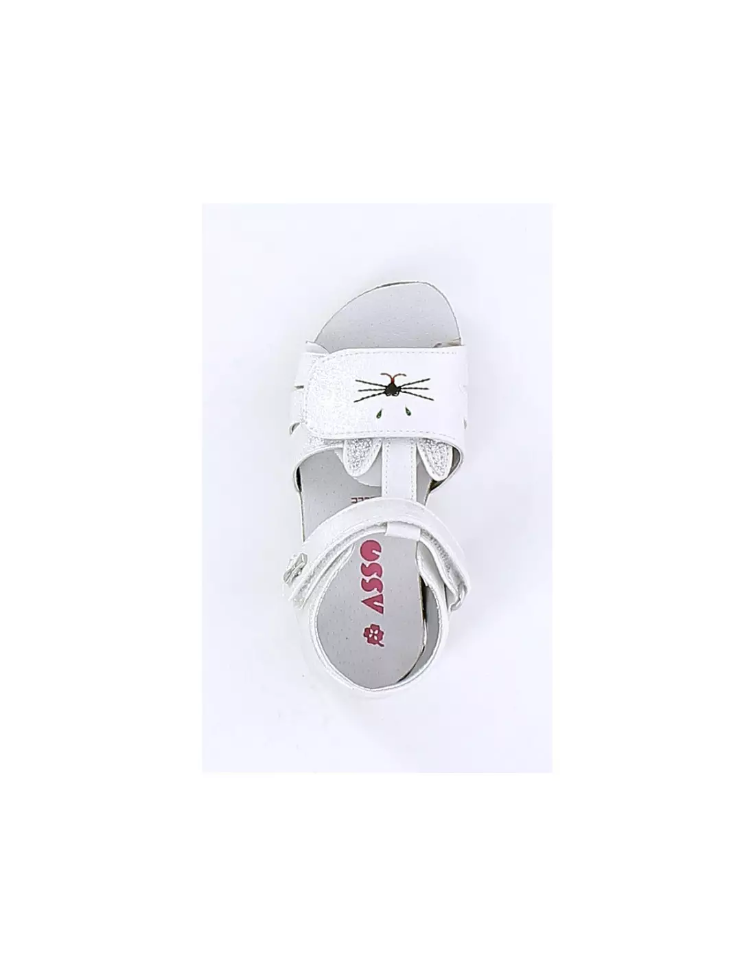ASSO AG13661 - Sandales & nu-pieds Argent