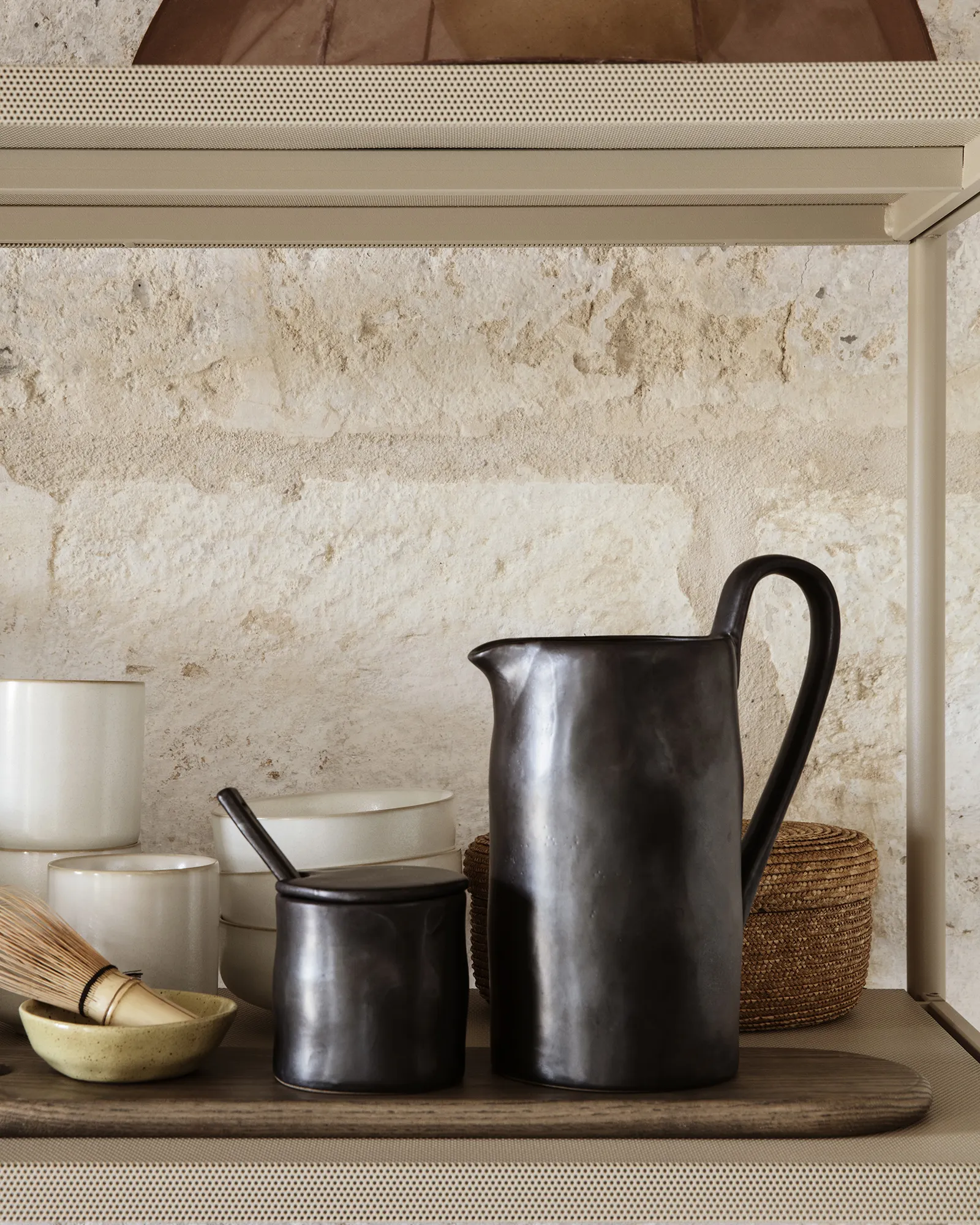 ferm LIVING Flow Jar with spoon