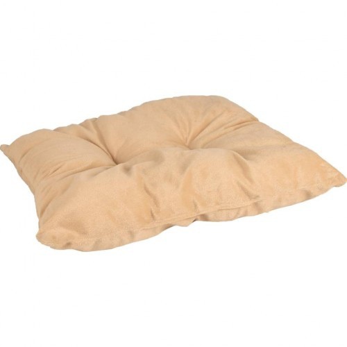 Cama para gatos Enya em formato de cesta, na cor bege.