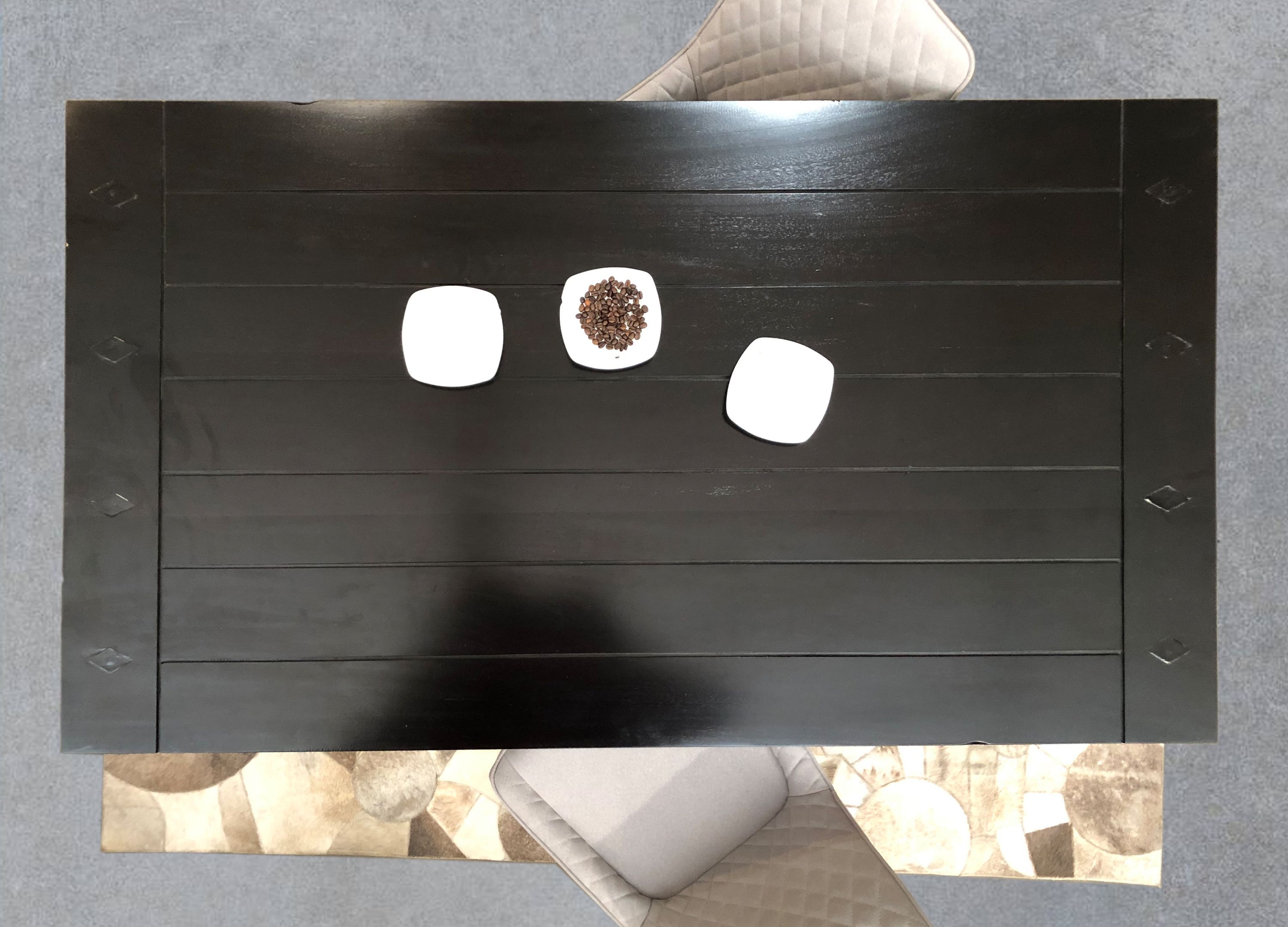 Tisch 160x90 Akazie antikfinish Küchentisch Speisetisch Esstisch Esszimmer