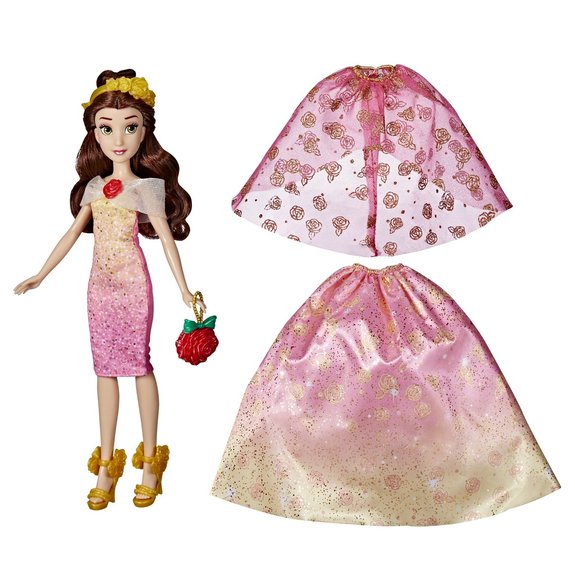 Poupée  Princesses : Belle multi-tenues