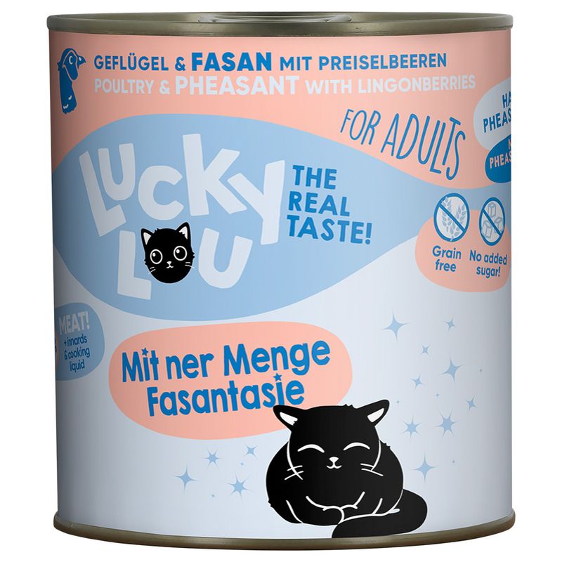 Lucky Lou Adult 6 x 800 g pour chat