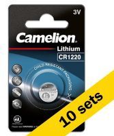 Camelion CR1220 / DL1220 / 1220 Lithium knoopcel batterij 10 stuks