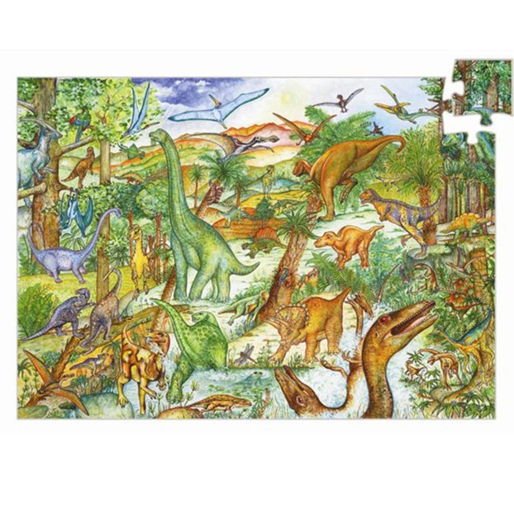 Køb Djeco Gulvpuslespil Dinosaurer