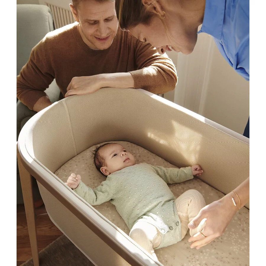 STOKKE® Snoozi™ Stubenbett Sandy Beige Inkl. Matratze