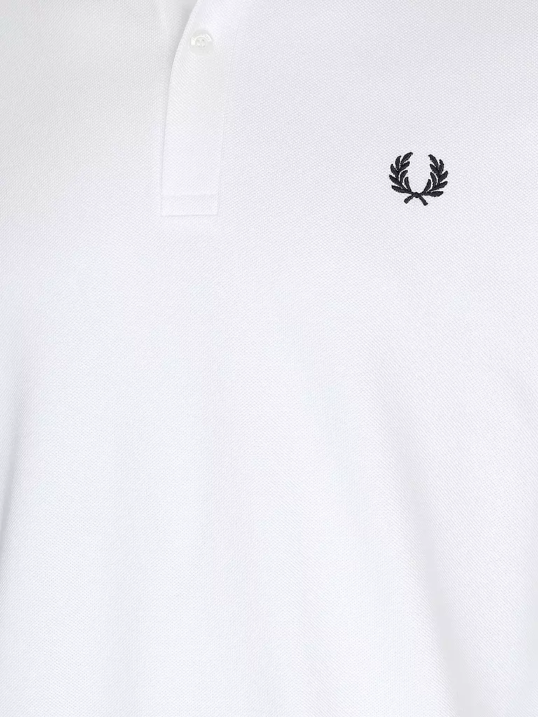 FRED PERRY Poloshirt Slim-Fit weiss