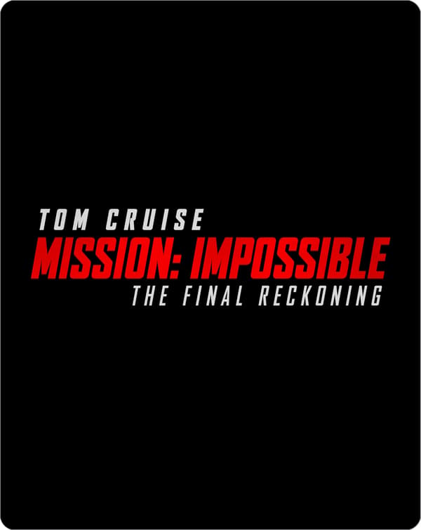 Mission: Impossible - The Final Reckoning Steelbook (4K Ultra HD + Blu-ray)