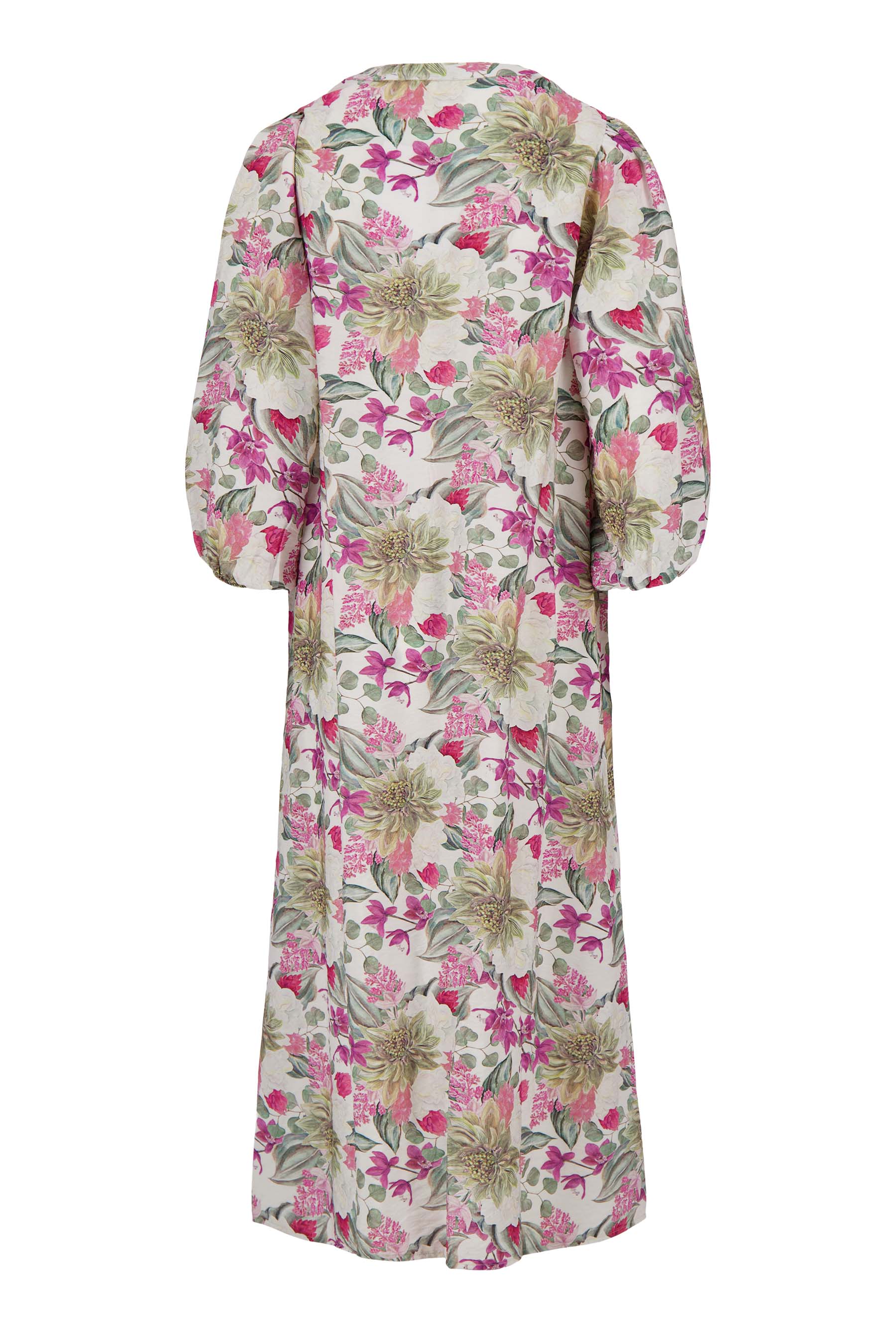 jurk met bloemprint