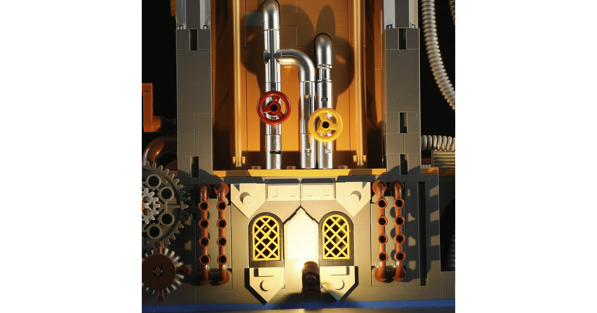 LumibricksSteampunk World - Steampunk City bridge Constructiespeelgoed  (F9047)