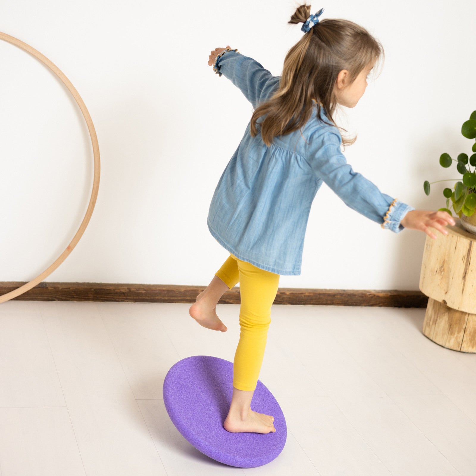 Stapelstein Board violett