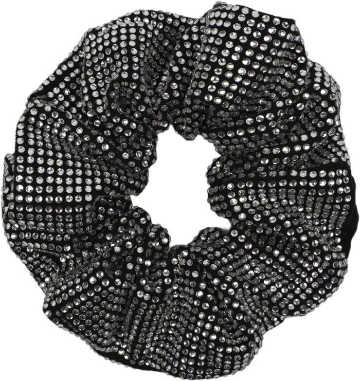 Sui Ava Kelly Crystal Scrunchie Bordeaux