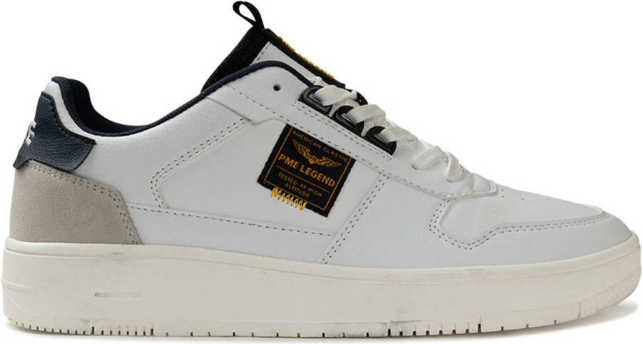 PME Legend Stijlvolle witte sneaker voor heren Multicolor Heren