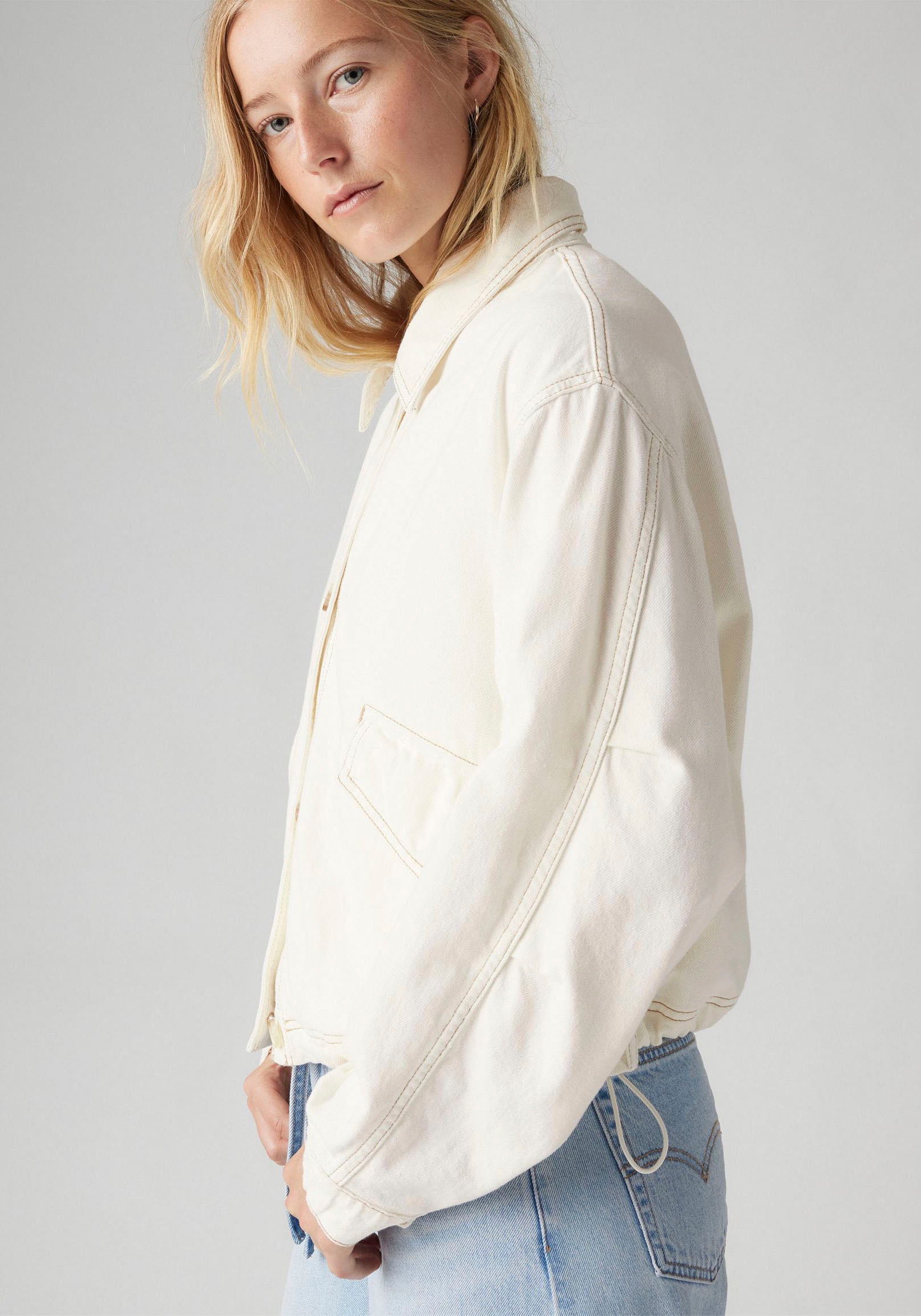 Levi's® Jeansjacke »JANIS UTILITY J« ohne Kapuze in weiter, bequemer Passform