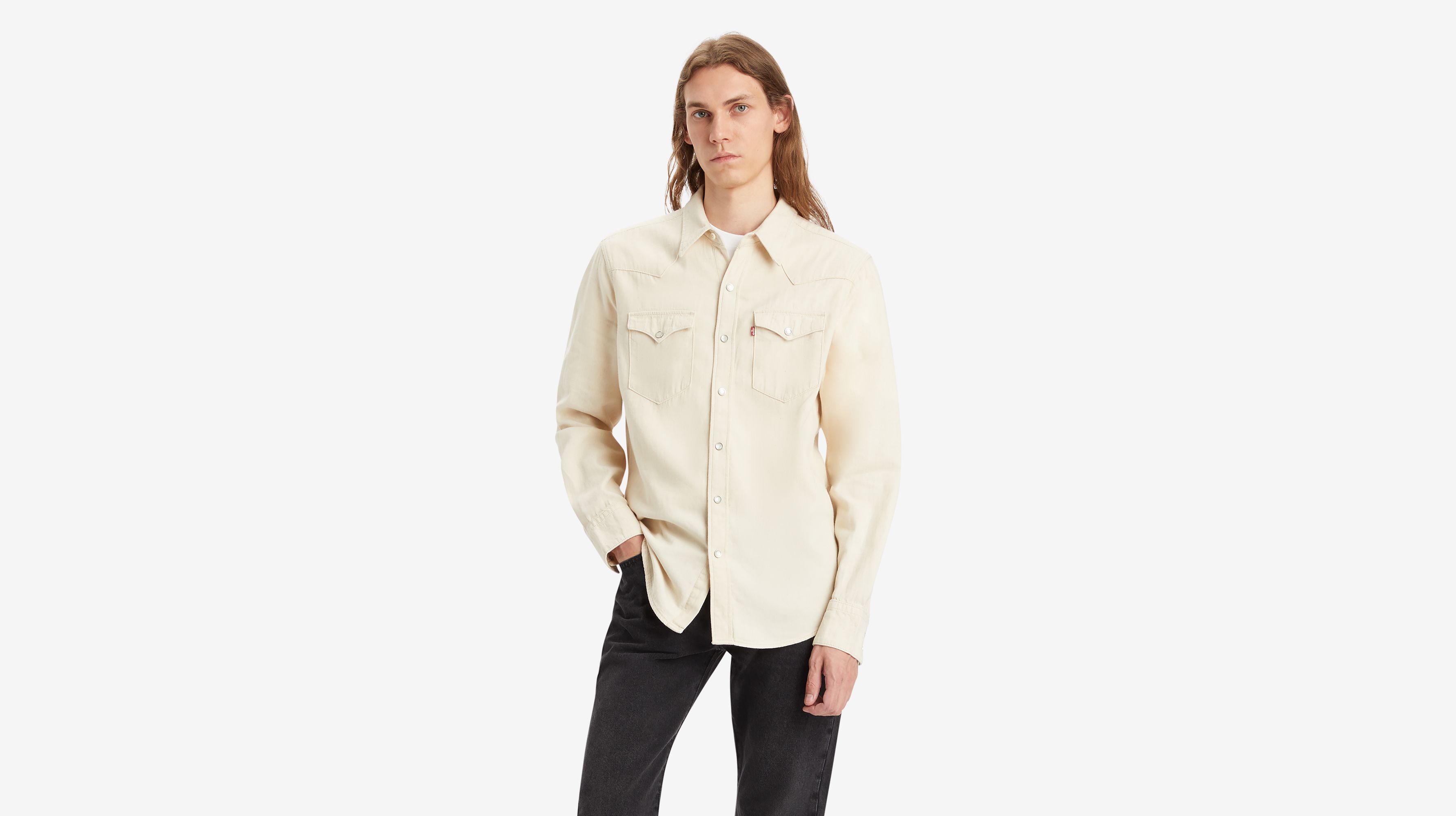 Chemise Western Barstow Standard Lightweight - Eddlyn Ecru - Cream