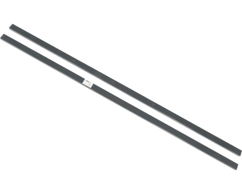 Leliepaal, Leone 2-delige set voor inbetonneren, 6 x 3 x 240 cm, antraciet
